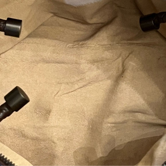 Bottega Veneta CHOCOLATE Brown leather bag with woven straps. Stunning! - Picture 7 of 13